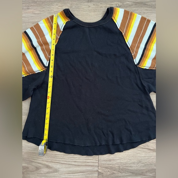 Free People We The Free Rainbow Dreams Sweater In Black - Picture 7 of 9